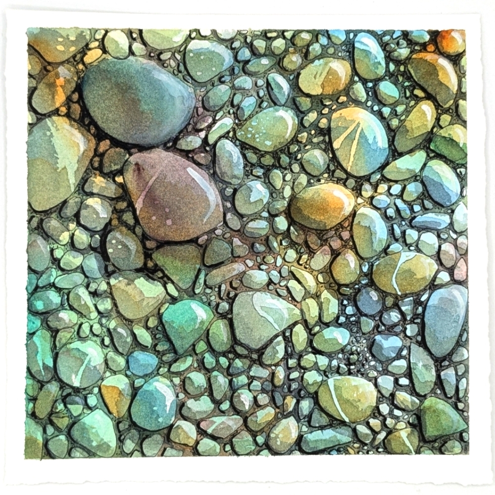 Art Print of Watercolour Painting